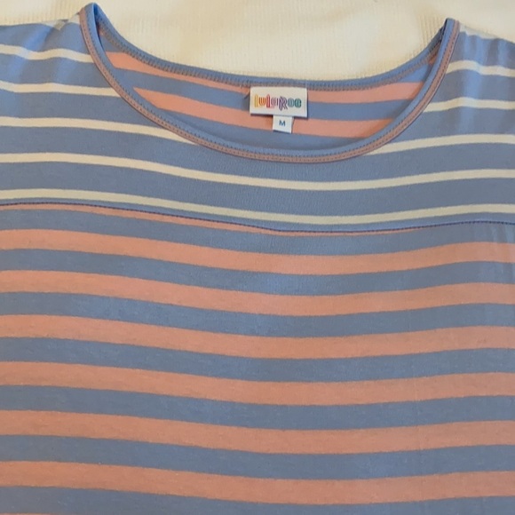 LuLaRoe woman’s striped dress Julia Size Medium - Picture 11 of 11